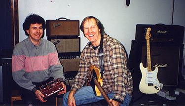 Jim Weider (with Tele) and analogmike